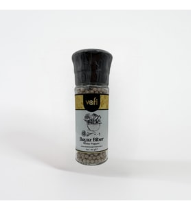 Vafi Cam Değirmen Kapak Serisi Beyaz Biber 60 gr