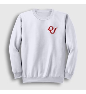 Presmono Unisex Beyaz Logo K-Pop Red Velvet Sweatshirt 276829tt (Beyaz)