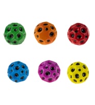 Oyuncak Uzay Topu Zıplayan Top 6'lı Set 6 Cm Işıklı