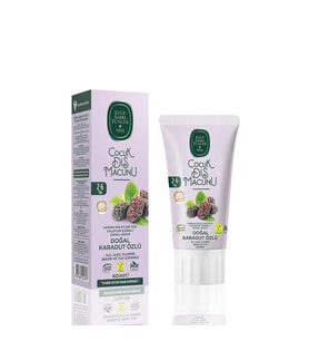 EST DOĞAL KARADUT ÖZLÜ ÇOCUK DİŞ MACUNU 60 ML