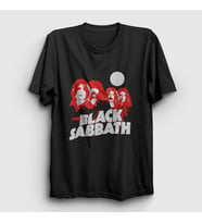 Presmono Unisex Siyah Band Black Sabbath T-Shirt 17317tt