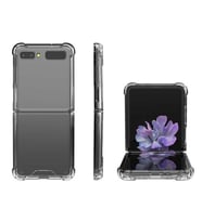 Galaxy Z Flip 3 Kılıf Zore Nitro Anti Shock Silikon Kılıf (Renksiz)
