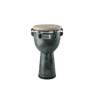 REMO DJ-6112-32 Apex Designer Djembe - Green Kinte (Profesyonel - Etnik Perküsyon)  Akustik Rezonansı Yüksek Sentetik Gövde, Hava Koşullarına Dayanıklı Skyndeep Deri, Kolay Akort Sistemi  Ölçüler: 12 İnç Çap x 22 İnç Yükseklik