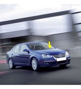 VW Jetta 2006-2010 Ön Sol Sürücü Taraf Silecek Kolu 1Q1955409 (Siyah)