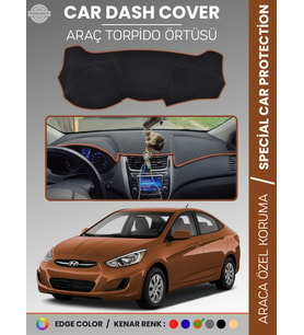 HYUNDAİ ACCENT BLUE (2011-2017) Torpido Örtüsü Ön Göğüs Torpido Koruma Çatlamayı Engeller Tam Uyum