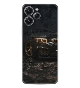Xiaomi Redmi 12 128 GB 4 GB Ram Kılıf Silikon Desen Özel Seri Black Car 1768