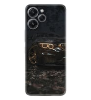 Xiaomi Redmi 12 128 GB 4 GB Ram Kılıf Silikon Desen Özel Seri Black Car 1768