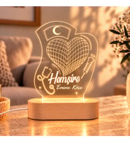 İsme Özel Hemşire Gece Lambası