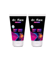 Dr.Flex Tüp Vücut Masaj Kremi 2 Adet Omega3Lü Kolajenli Bamya Ardıç Kuyruk Yağlı