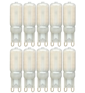 (10 Adet) Osaka Buzlu 5W Sarı Işık (3000K) G9 Duylu Led Kapsül Ampul