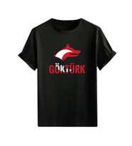 Türkçülük Görselli  Unisex (Tshirt) Tişört (Siyah)