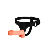 19 cm Testisli Belden Bağlamalı Penis