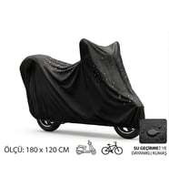 Northcity Motosiklet ve Scooter Koruma Brandası – Su ve Toz Geçirmez 180x120 cm
