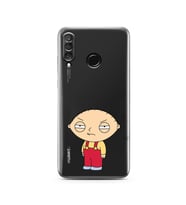 Huawei P30 Lite Uyumlu Baskılı Yumuşak Silikon Şeffaf Telefon Kılıfı