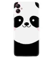 Samsung Galaxy A04E Kılıf Silikon Desen Özel Seri Sevimli Panda 1794