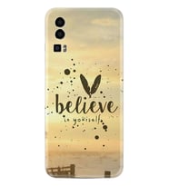 General Mobile Gm 23 Kılıf Resimli Desenli Baskılı Silikon Belive in Yourself 1316