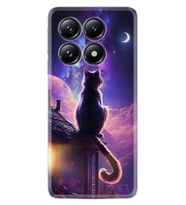 Xiaomi 14T Pro Kılıf Boutique Baskılı Resimli Damdaki Kedi Pcode -091
