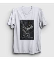 Presmono Unisex Beyaz Yüzüklerin Efendisi Güç Yüzükleri Rings Of Power T-Shirt 363873tt (Beyaz)