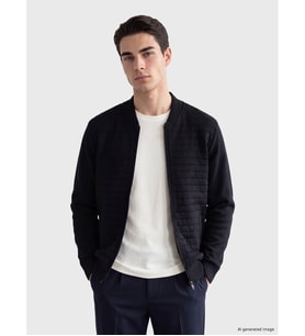 LCWAIKIKI Classic Lacivert Regular Fit Kolej Yaka Erkek Triko Hırka