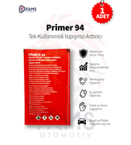 Primer 94 Çift Taraflı Bant için Yapışma Arttırıcı/Kuvvetlendirici Mendil (1 Adet)