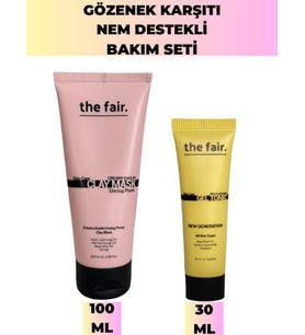 the fair. Gözenek Karşıtı Nem Destekli Bakım Seti