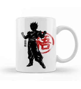 Crimson Saiyan Kupa Bardak Porselen