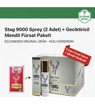 Stagg 9000 Sprey (2 Adet) + Hijyenik Mendil Hediye - Eczane Çıkışlı Fırsat Paketi
