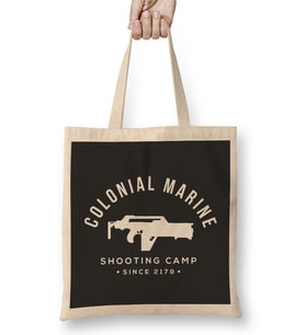 Colonial Marine Shooting Camp Aliens Bez Çanta Uzun Saplı