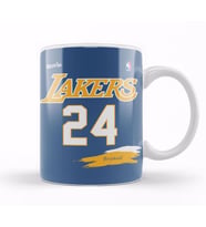 Lakers 24 Bryant Purple  Roxx Ink Kupa Bardak Porselen