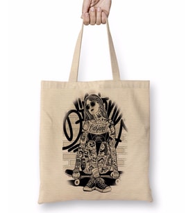 Garota Skate Bez Çanta Uzun Saplı