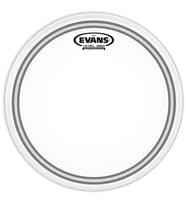 Evans B10EC2S EC2S Frosted 10 İnç Tom ve Trampet Derisi (Profesyonel) SST Ses Şekillendirme Teknolojisi, Çift Katmanlı ve Dahili Kontrol Halkası