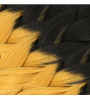 Afrika Örgülük Sen Ombreli 100 Gr. / Siyah / Gold Sarı