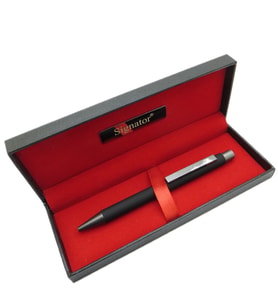 Signator® T478 Mat Siyah Tükenmez Kalem  İsme Özel Kalem  Hediyelik Kalem (Karışık)