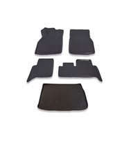 Renault Scenic 2 2004-2009 Paspas Ve Bagaj Havuzu Seti (Siyah)