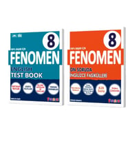 FENOMEN YAYINLARI 8. SINIF İngilizce Soru Bankası +On Soruda İngilizce Fasikülleri (4 Fasikül)