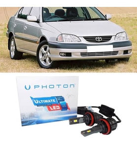 Toyota Avensis Led Xenon Uzun Far Ampulü H7 Ultimate 9500 Lumens Yeni Seri Beyaz 2000-2003