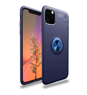 Apple İphone 11 Pro Kılıf Range Yüzüklü Silikon - Mavi
