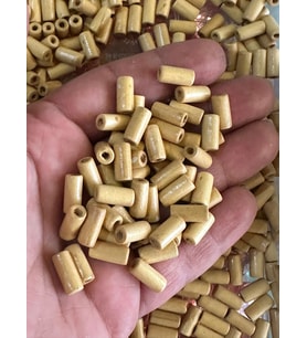 1 CM  50 ADET BAMBU BORU TAKI BONCUĞU