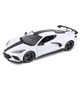 Maisto 1/24 2020 Chevrolet Corvette Stingray Coupe - Beyaz