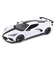 Maisto 1/24 2020 Chevrolet Corvette Stingray Coupe - Beyaz