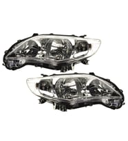 Toyota Markasına Uygun Corolla Sağ-Sol Takım Far Lambası 2010-2012