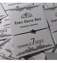Kişiye Özel (20-50-100-200 Adet) Isimli Yıldız Şans Bilekliği Söz, Nişan, Kına, Nikâh, Hediyesi - BC0012