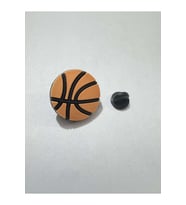 Basketbol Topu Basketçi Hediye Rozet (Çok Renkli)