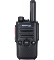 ASELSAN A446C1 Tekli 16 Kanal 10KM Lisanssız Pmr El Telsizi (TEKLİ PAKET) (Siyah)