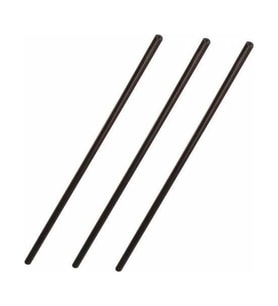 Mey İthalat® Mum Sıcak Silikon Siyah 6,2 mm 30 Cm 3 Adet