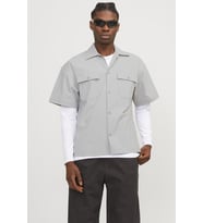 JACK&JONES JCOALTITUDE SHIRT SS OVERSIZED12251280 (Taş)