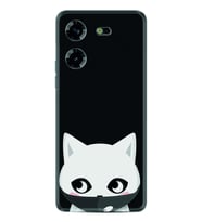 Tecno Pova 5 Kılıf Silikon Desen Özel Seri Pandemi Cat 1729