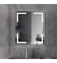 80x120 cm Buğu Çözücülü Kumlamalı Banyo Aynası