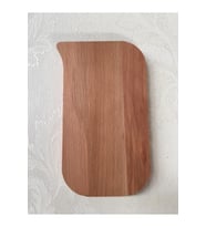 Doğal Ahşap Kayın Mutfak Servis Sunum Tabağı 12*20 Cm