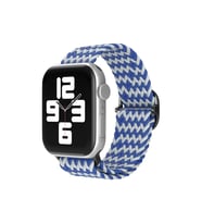 Watch 42Mm Kordon - Zigzag Beyaz-Mavi